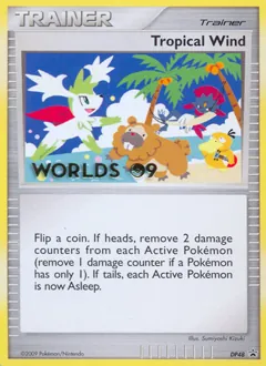 DP Black Star Promos Tropical Wind Pokémon card